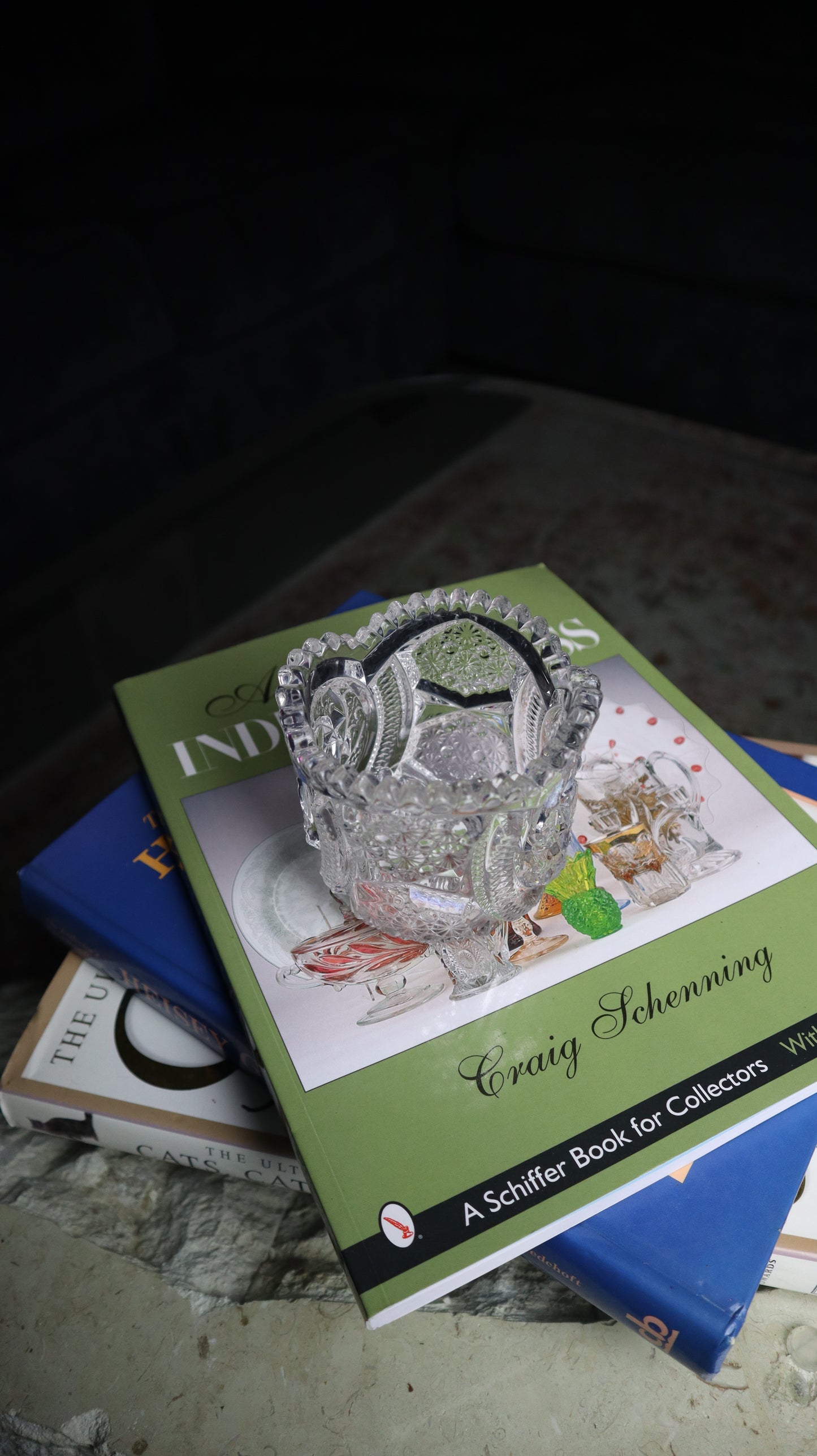 Imperial Glass Octagon Dish Candle