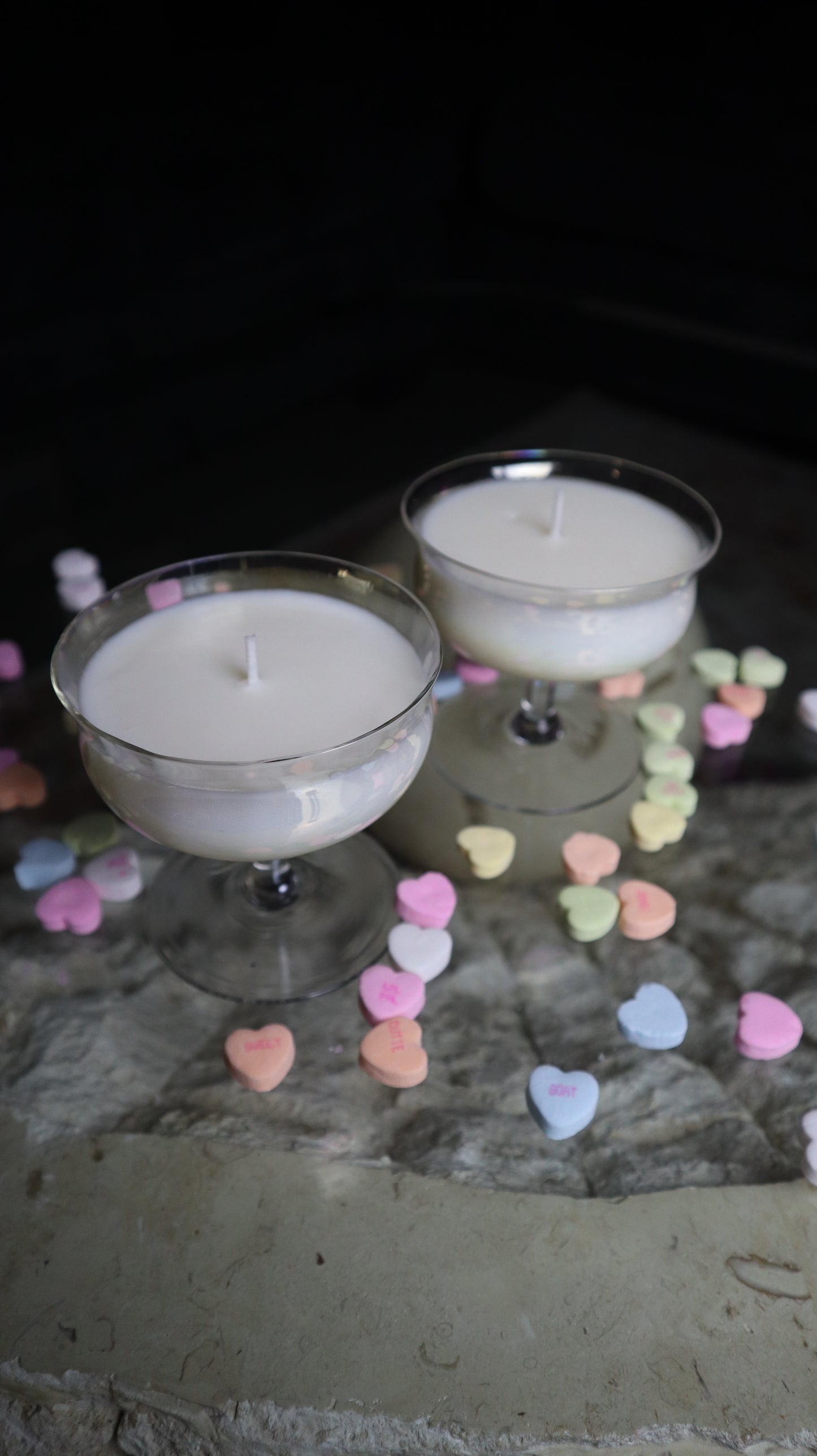 Iridescent Coupe Cocktail Glass Set of 2