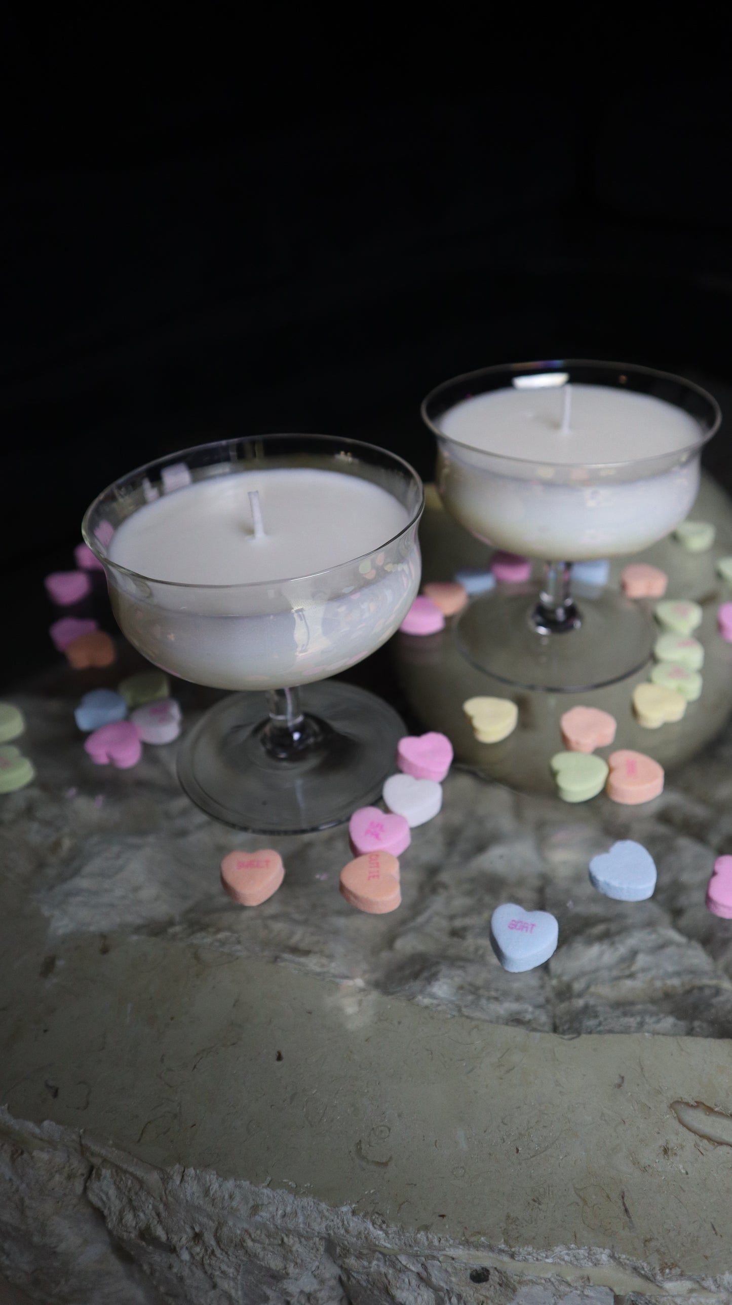 Iridescent Coupe Cocktail Glass Set of 2