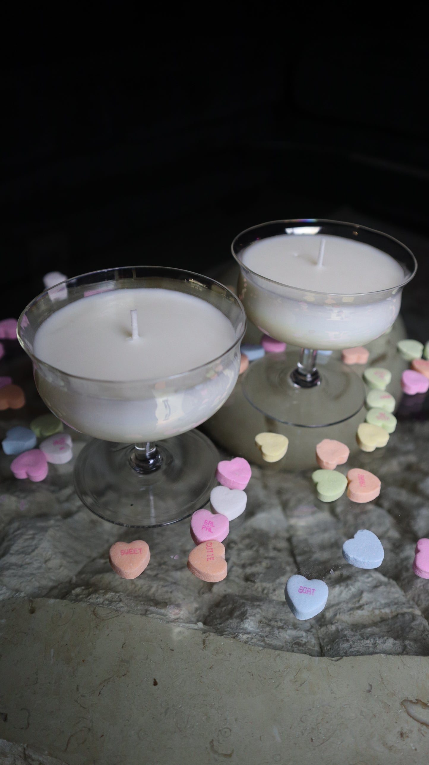 Iridescent Coupe Cocktail Glass Set of 2