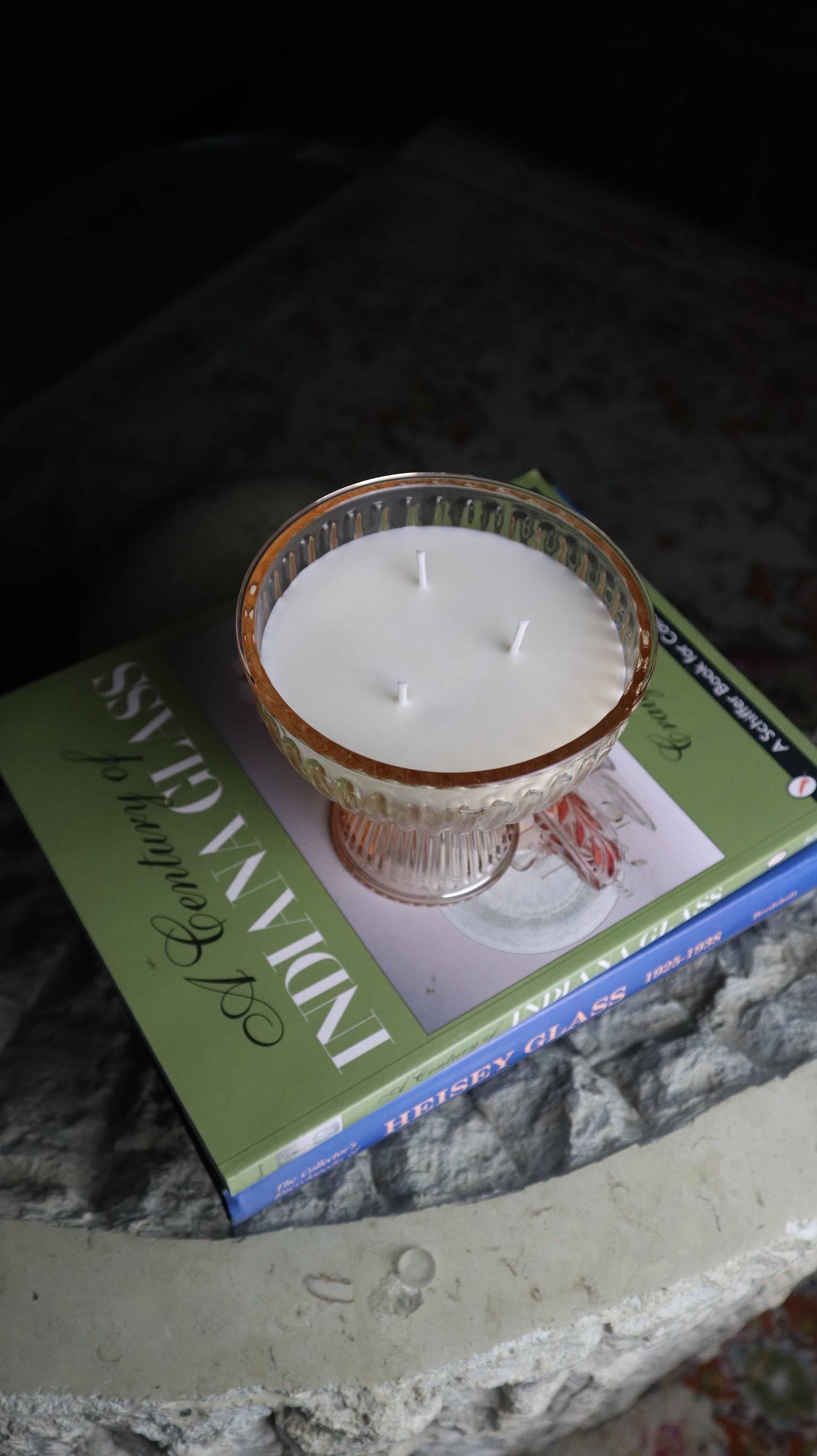 Coupe Glass Dish Candle