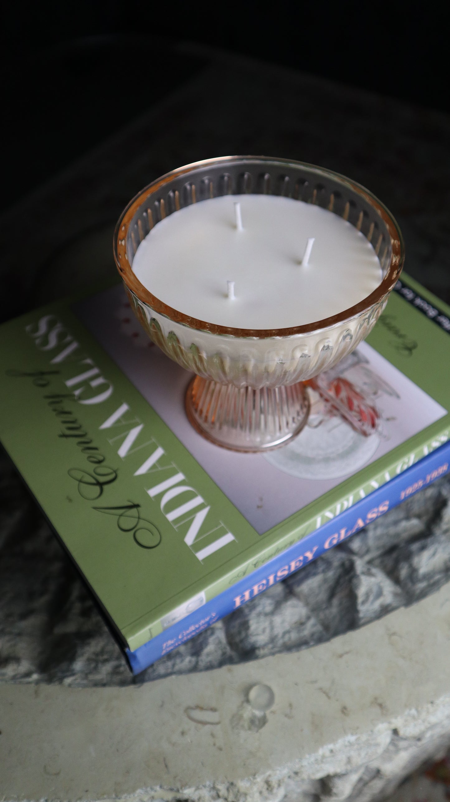 Coupe Glass Dish Candle